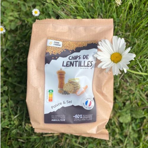 Photo de: Chips de Lentilles : saveur Poivre et sel